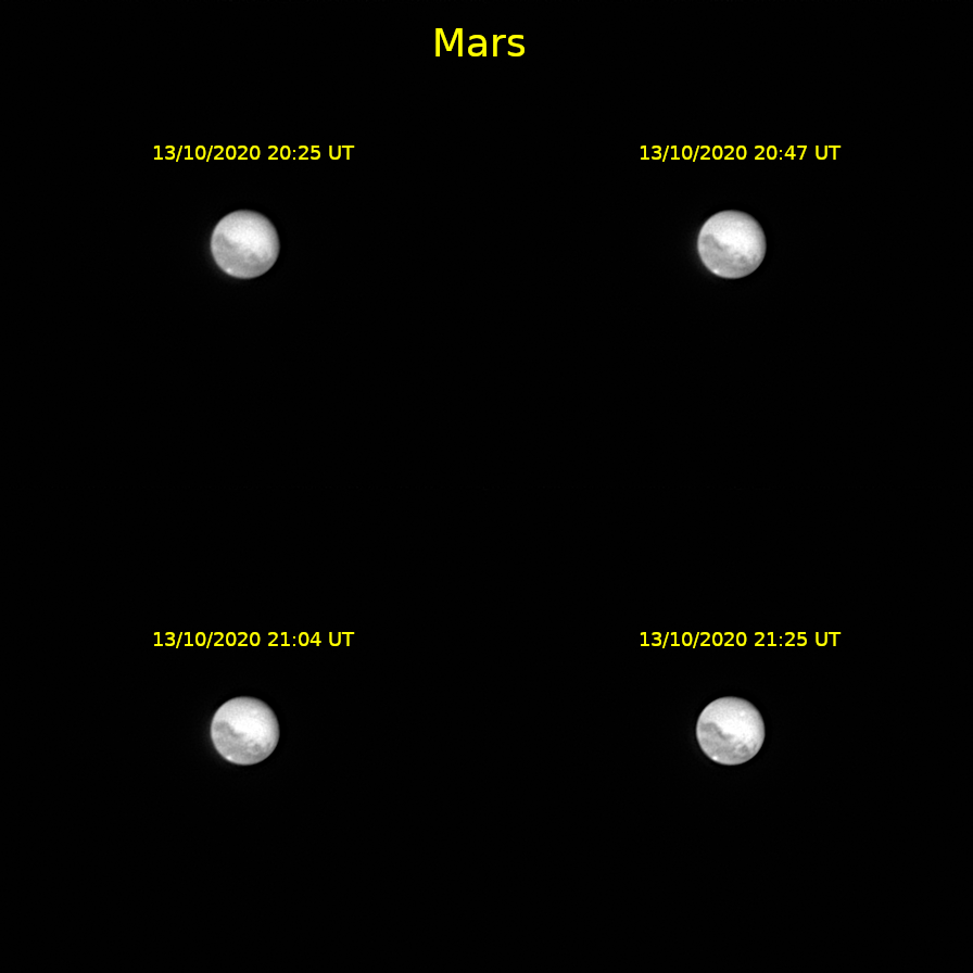 The opposition of Mars