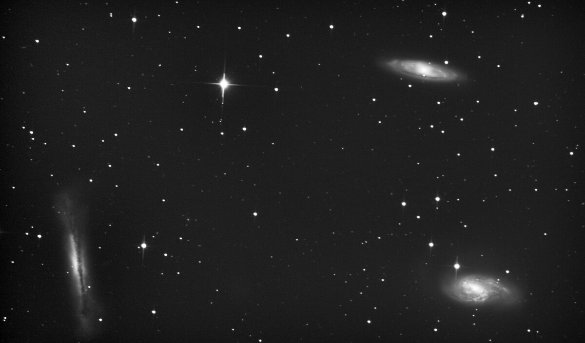 The Leo triplet