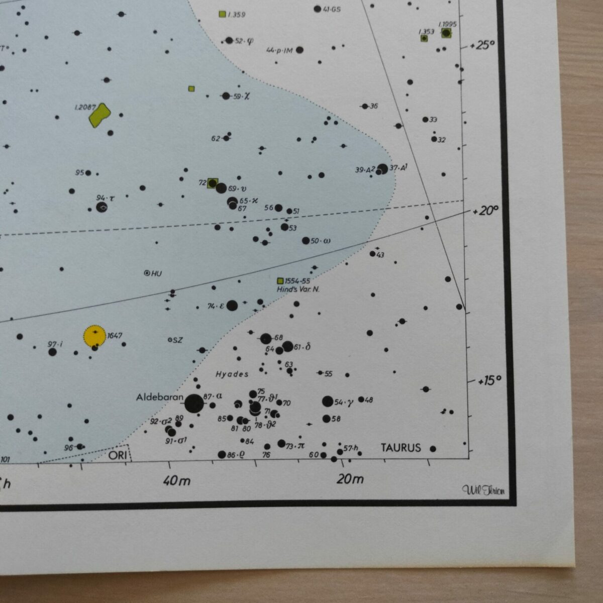 An old star atlas